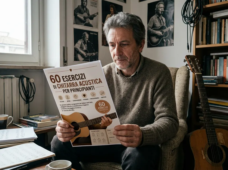 Materiale pratico per chitarra acustica
